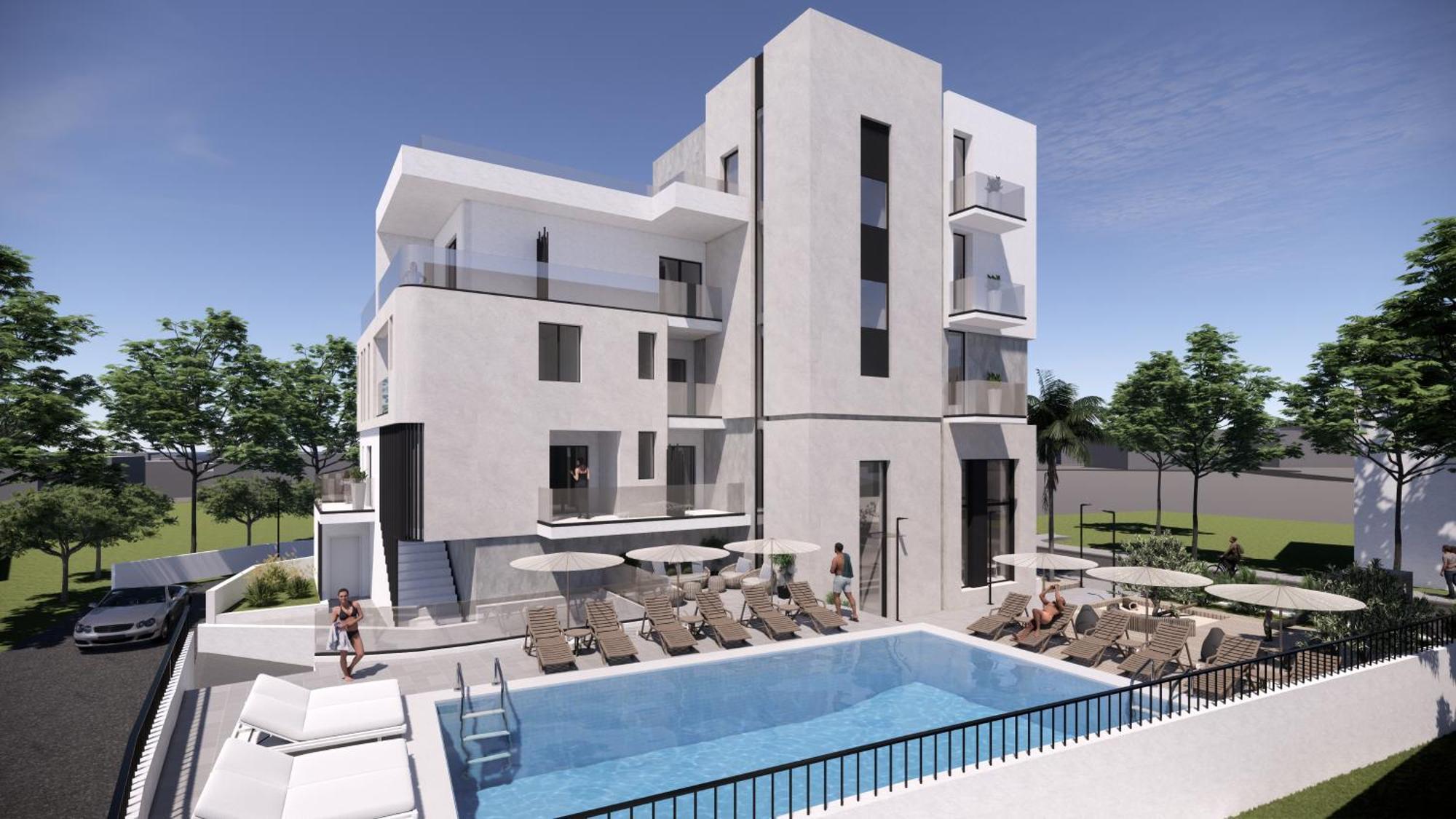 Hotel En Ad Ksamil Esterno foto