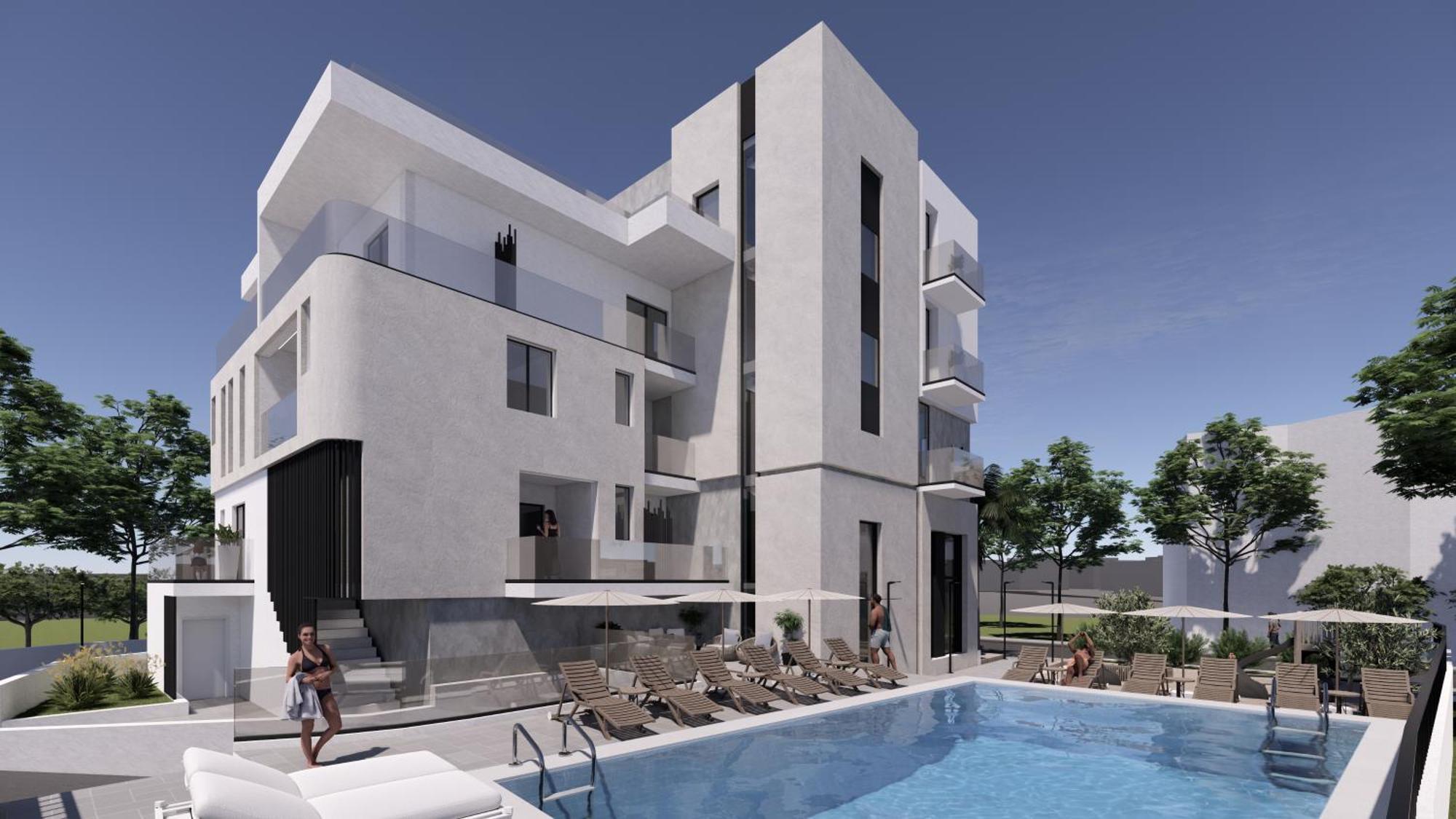 Hotel En Ad Ksamil Esterno foto